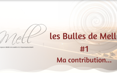 Les Bulles de Mell #1 – Ma contribution